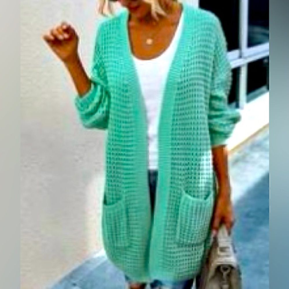 SHEIN Drop Shoulder Cardigan